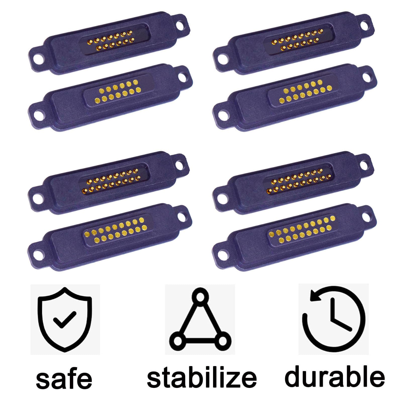 Amazon.com: 1 Pair Magnetic Pogo Pin Connector with Positioning